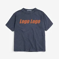T-shirt d'été 2026 pour enfants, imprimé dessin animé, hauts pour filles et garçons, tee-shirt en coton à manches courtes, vêtements basiques pour bébés 6