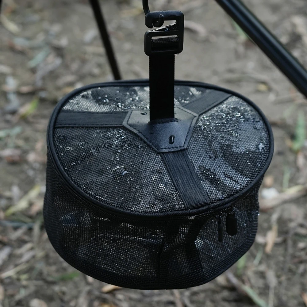 Outdoor Camping Gas Canister Storage Bags Portable Picnic Cookware Tableware Utensils Pouch Camping Stoves Cutlery Organizer Bag