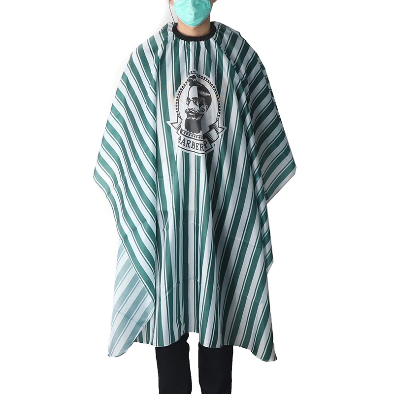 Salon Styling Capes Hair Cutting Hairdressing Gowns Barber Stylist Stripe Haircut Clothe Different Sizes 1pc