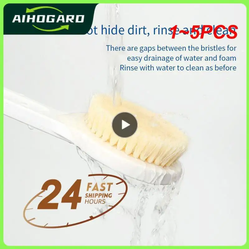 

Щетка для душа с мягкой щетиной и длинной ручкой, 1-5 шт.