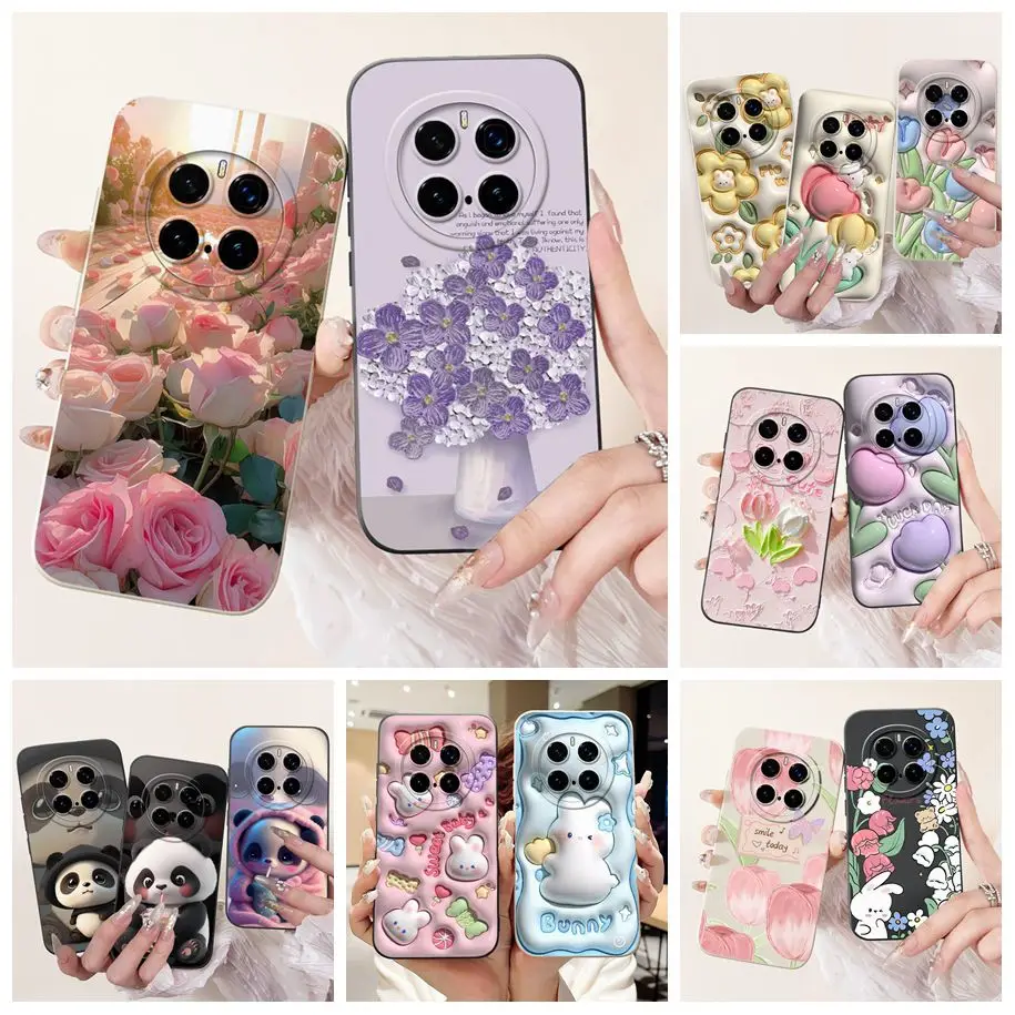 Stylish Floral Silicone Protective Bumper Case