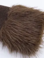 TFAFXY Women Knitted Cardigan 2025 Autumn Artificial fur spliced Long Sleeve Single Breasted Loose Sweater Female Top Y2K - Image 6