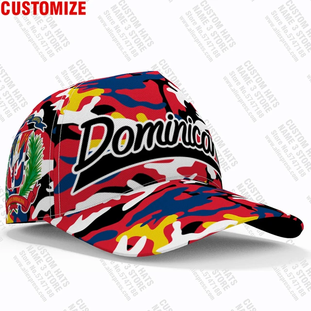 Custom jersey number name sports hat, Colored cap