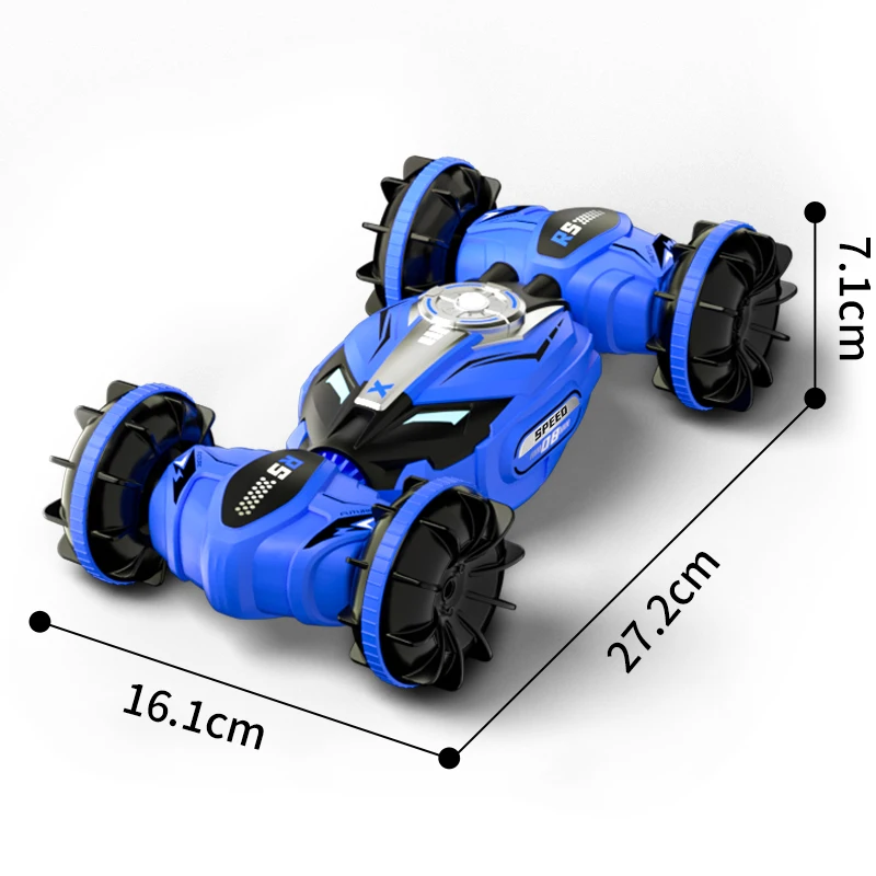 JJRC RC Car Amphibious Stunt Off Road Climbing 1:16 Water Land 4WD Remote Control Racing Car All Terrain Waterproof Toy For Kids