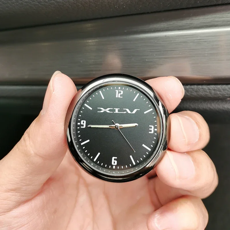 Car Clock Car Quartz Clock Luminous Automobiles Internal Stick-On Digital Watch for Ssangyong Actyon Korando Kyron Musso Grand Rexton XLV