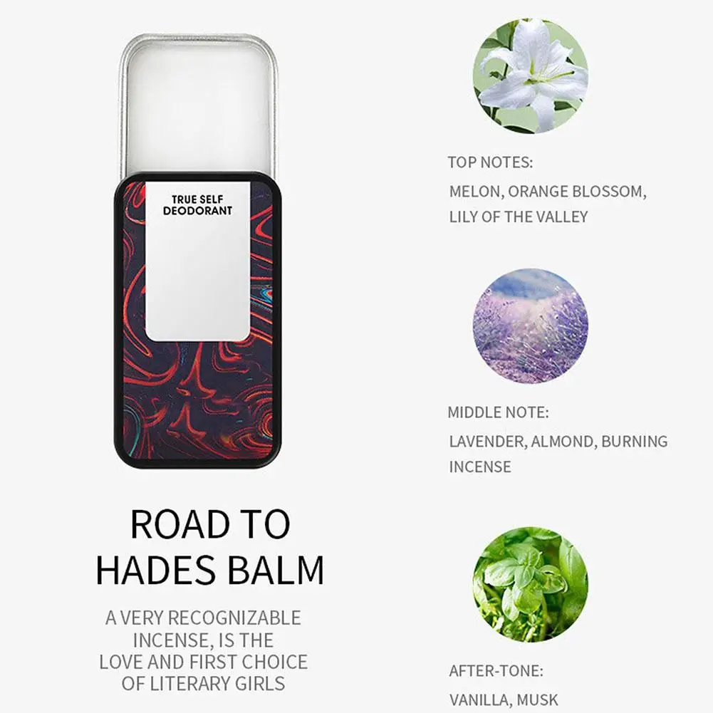 Sdotter 3PCS Portable Solid Perfume Fragrance Women Men Balm Reverse Paris Fresh Natural Lasting Deodorant Summer Body Antipersp