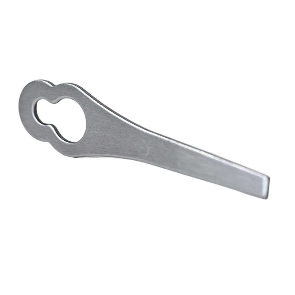 Durable Metal Lawnmower Trimming Blades - Easy to Install Garden Power Tool Accessories