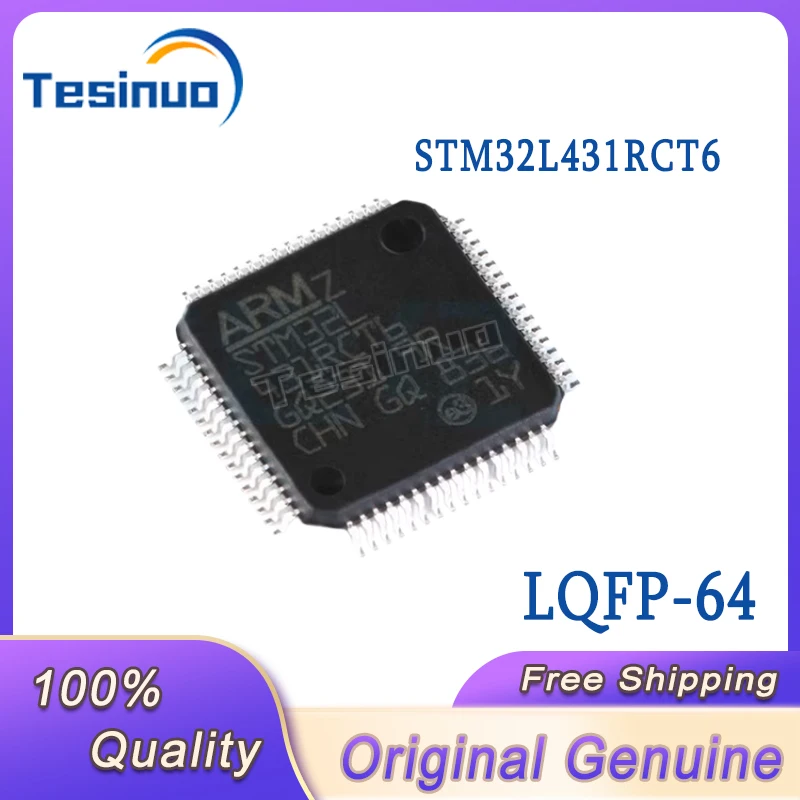 

5/шт. Новый оригинальный STM32L431RCT6 LQFP-64 ARM 32-разрядный микроконтроллер MCU