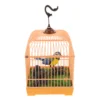 Voice Control Birdcage Toy Tots Toys Realistic Sounds Electronic Talking Chirping Parrot Parakeet 1