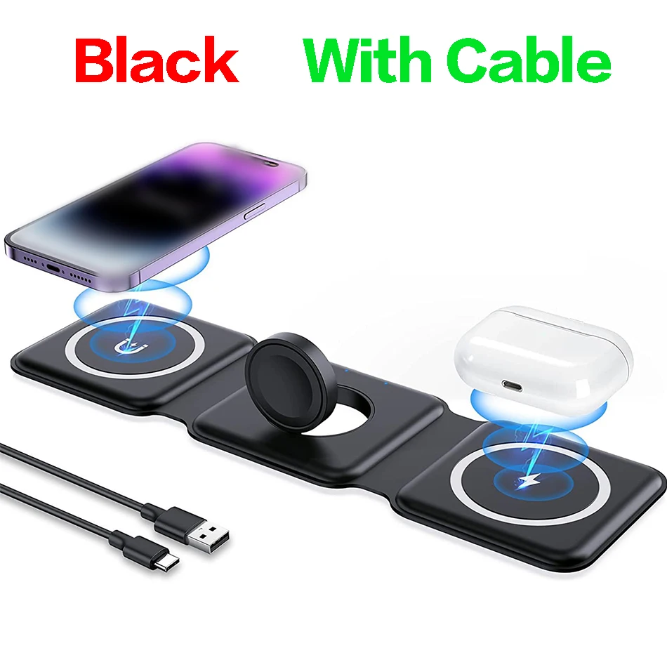 Black with Cable
