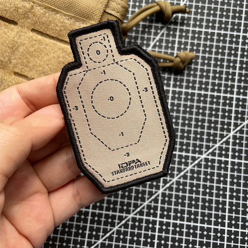 Toppa Riflettente A Gancio E Anello - Per Gilet Tattici E Abbigliamento, Da Cucire O Ferro