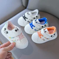 Disney-Chaussures décontractées blanches pour bébés garçons et filles, chaussures de marche pour tout-petits, chaussures de sport pour enfants, souris de rencontre pour enfants, marque, taille 25 2