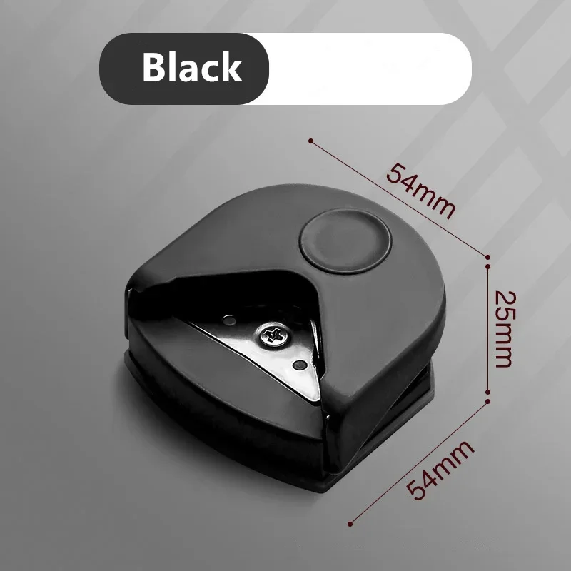 Paper Cutter Paper Punch Hole Punching Tools Circle Hole Punch Corner Cutter Corner Punch Fillet Cutting Tool R4 Card Rounded DIY Craft HandTool Office Paper Hole Trimmer Angle Punch Photo Die Cutter Scrapbook Cutter Corner Rounder R4