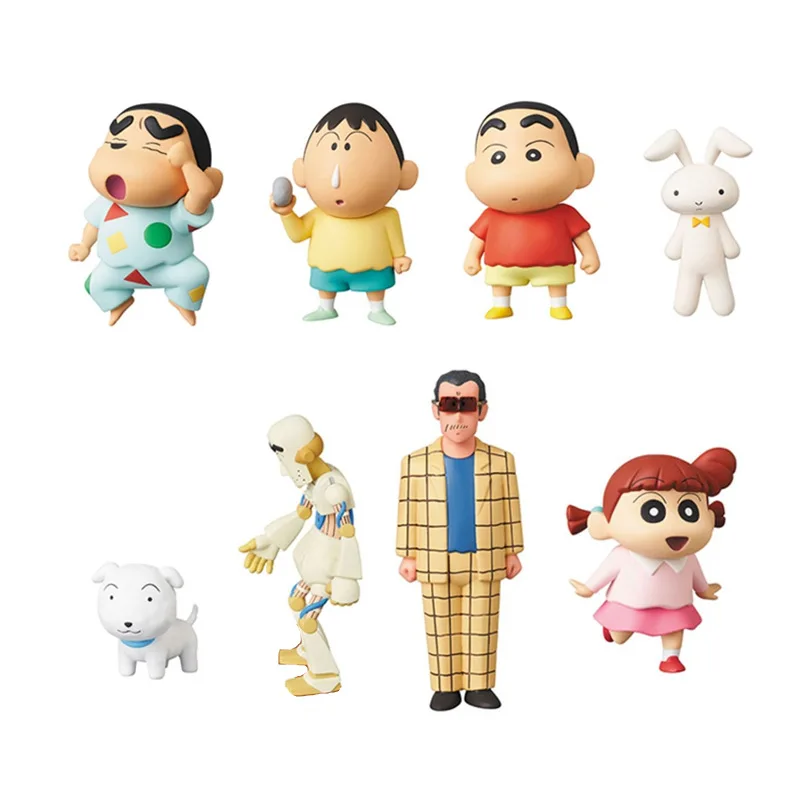 

Аниме Фигурка Crayon Shin-chan, новая модель, ручная работа, украшение для торта, витое яйцо, кукла для детей, новогодние подарки