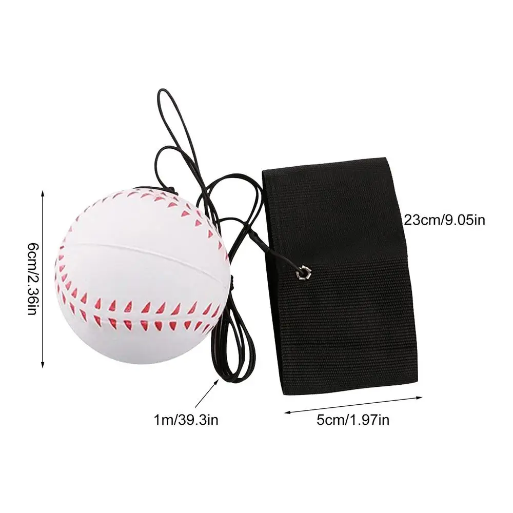 1Pc Returned Balls Wrist Elastic Ball Wrist Return Ball Hand Throw Back Exercise Coordination Gift Diameter 6Cm wrist return ball