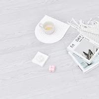 3D Wood Grain Peel And Stick Wallpaper, Self-Adhesive Flooring, Waterproof, mould proof Floor Tiles, Anti-Slip 2