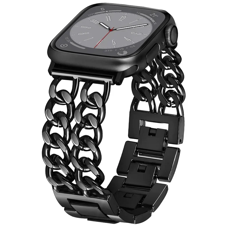 Premium Stainless Steel Apple Watch Link Bracelet Strap