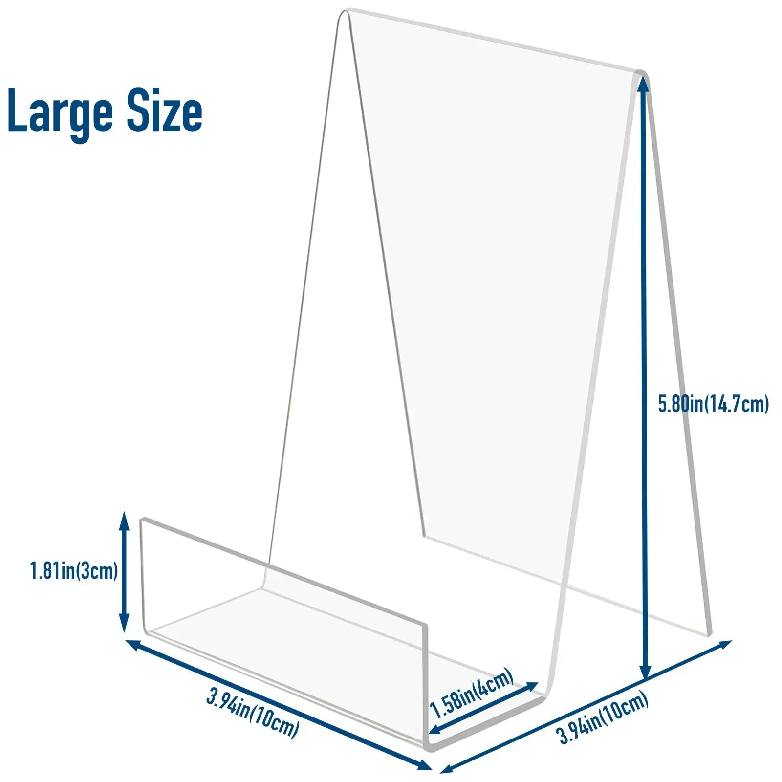 Acrylic Display Stand Comic Book Display Acrylic Book Display Holder Comic Frame Clear Laptop Stand Magazine Stand