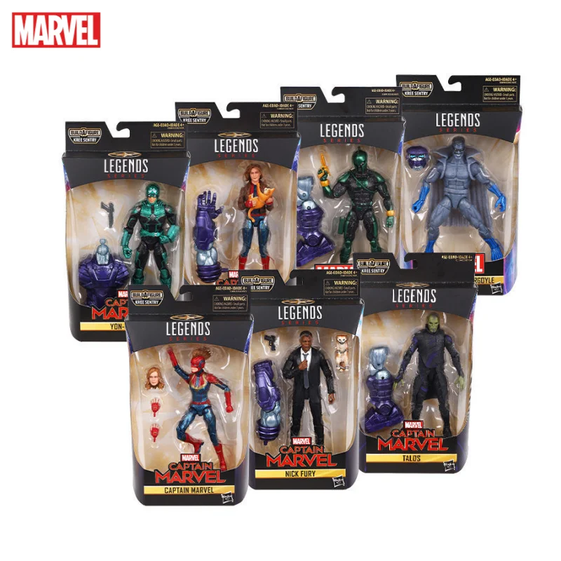 

Marvel Captain Marvel Nick Frey Anime Peripheral Cartoon Dolls Hand-made Suit Creative Model Decoration Festival Gift Wholesale