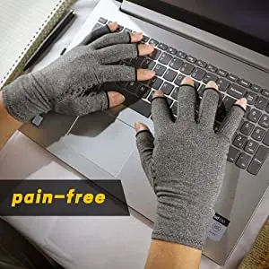 compression gloves for computer typing