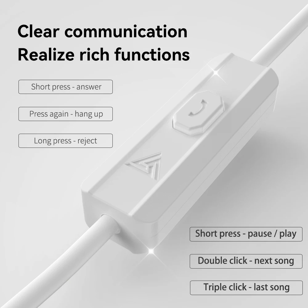 QKZ AK6 DMX HiFi Earphone Wired Headphones with Mic Bass Noise