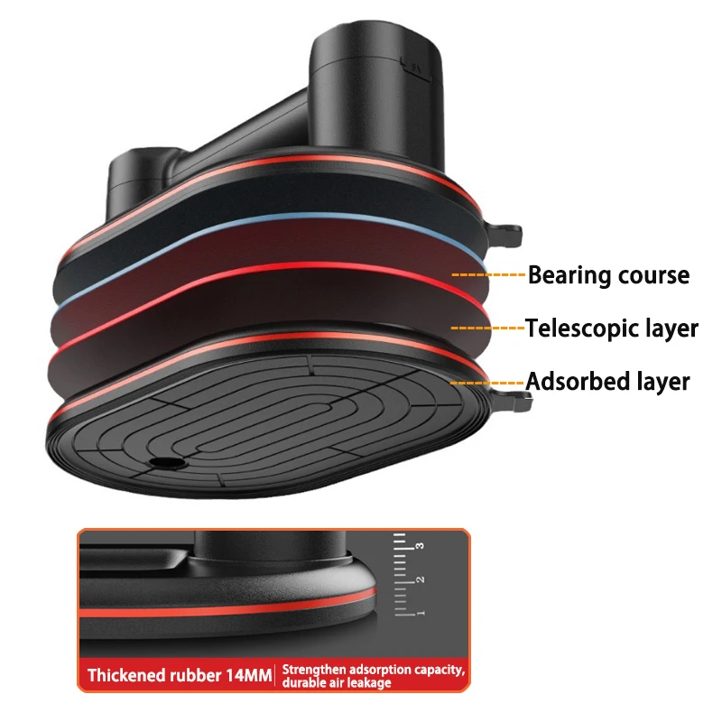 4000mAh Battery Intelligent Display Industrial Grade Electric Vacuum Suction Cup 300KG Load Heavy Duty Granite Tile Glass Lifter
