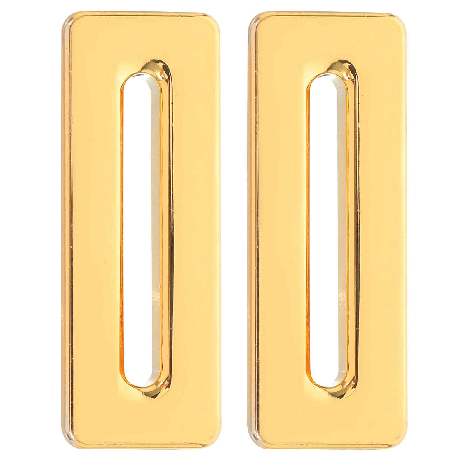 Description Picture 2 of item2pcs Overflow Hole Cover Zinc Alloy Basin Cap Sink Trim Golden Kitchen Prevents Water Universal Fit Accessories Bathroom