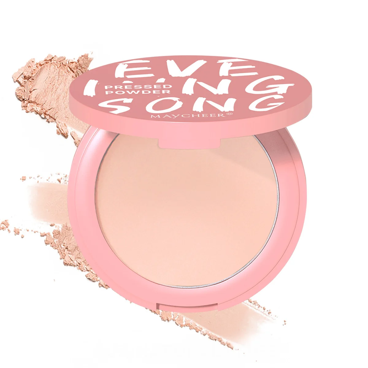 Matte Pressed Powder Long-lasting Soft Light Setting Powder Skin Brightening Oil Absorbing Waterproof Sweat Resistant Makeup_voghion.com