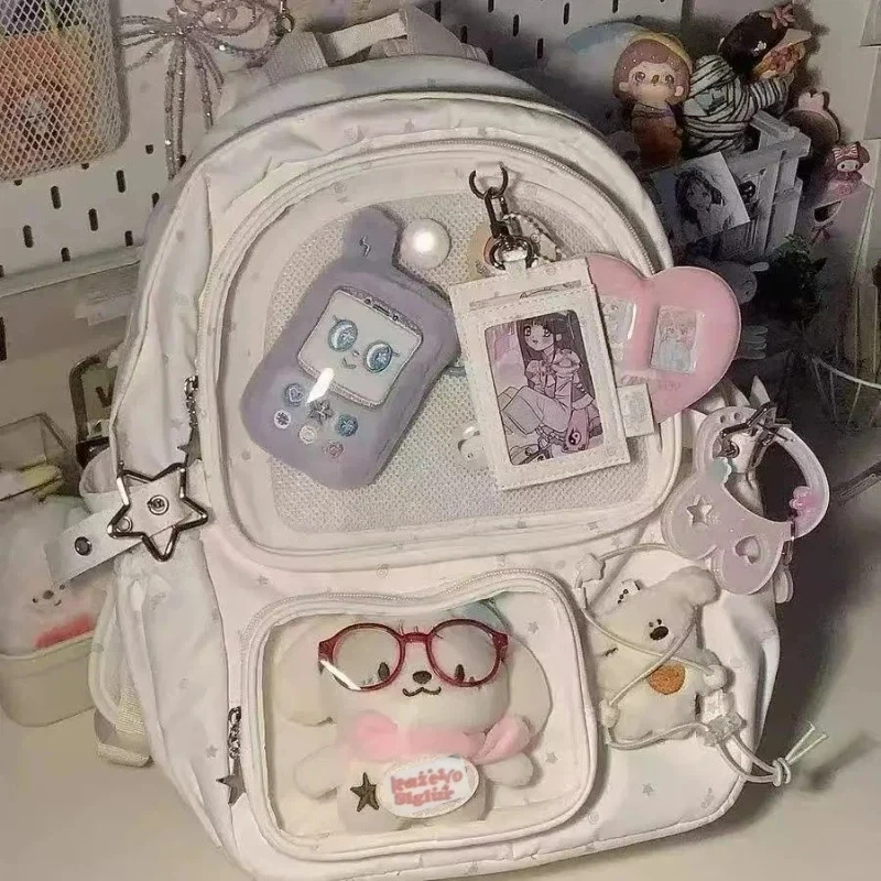 รูปสินค้า กระเป๋าแฟชั่น Y2K ลายการ์ตูน สวยเก๋ ใส่ได้ทุกสไตล์