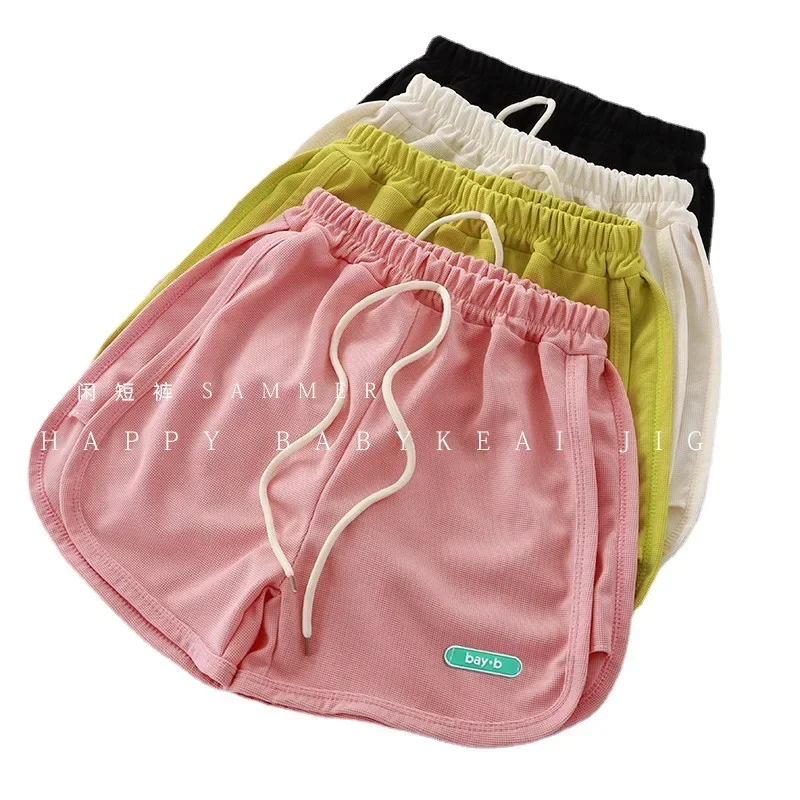 Baby Girls Boys Shorts Kids Short Pant Toddler Candy Color Trousers Summer 1 To 12 Yrs Children's Clothes Casual