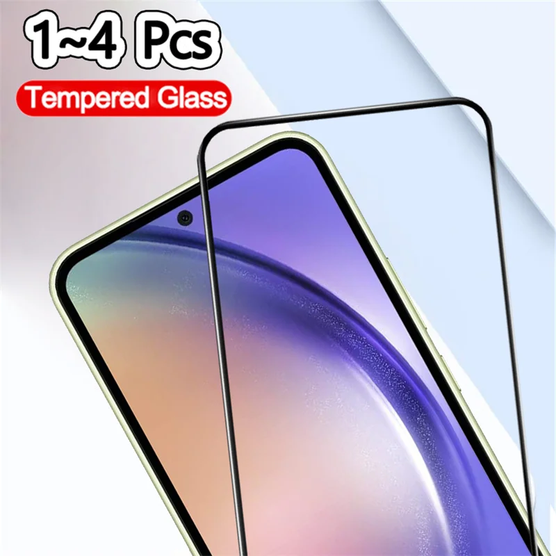 1~4 Pezzi Vetro, Vetro Temperato Samsung A54 A53 A52S A51 5G Vetro Temperato A53 5G Screen Protector Samsung A54 5G Glass Protector A52 4G Pellicola V