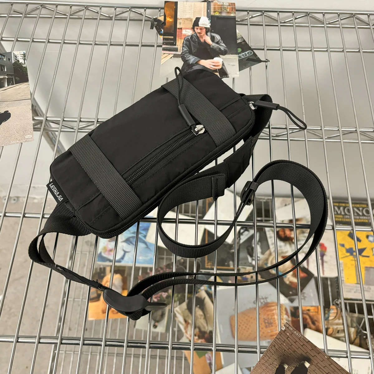 The New Small Diagonal Mountaineering Bag Sports Waist Bag Outdoor Bag All-Match Running Bag Male Cycling Bag Female