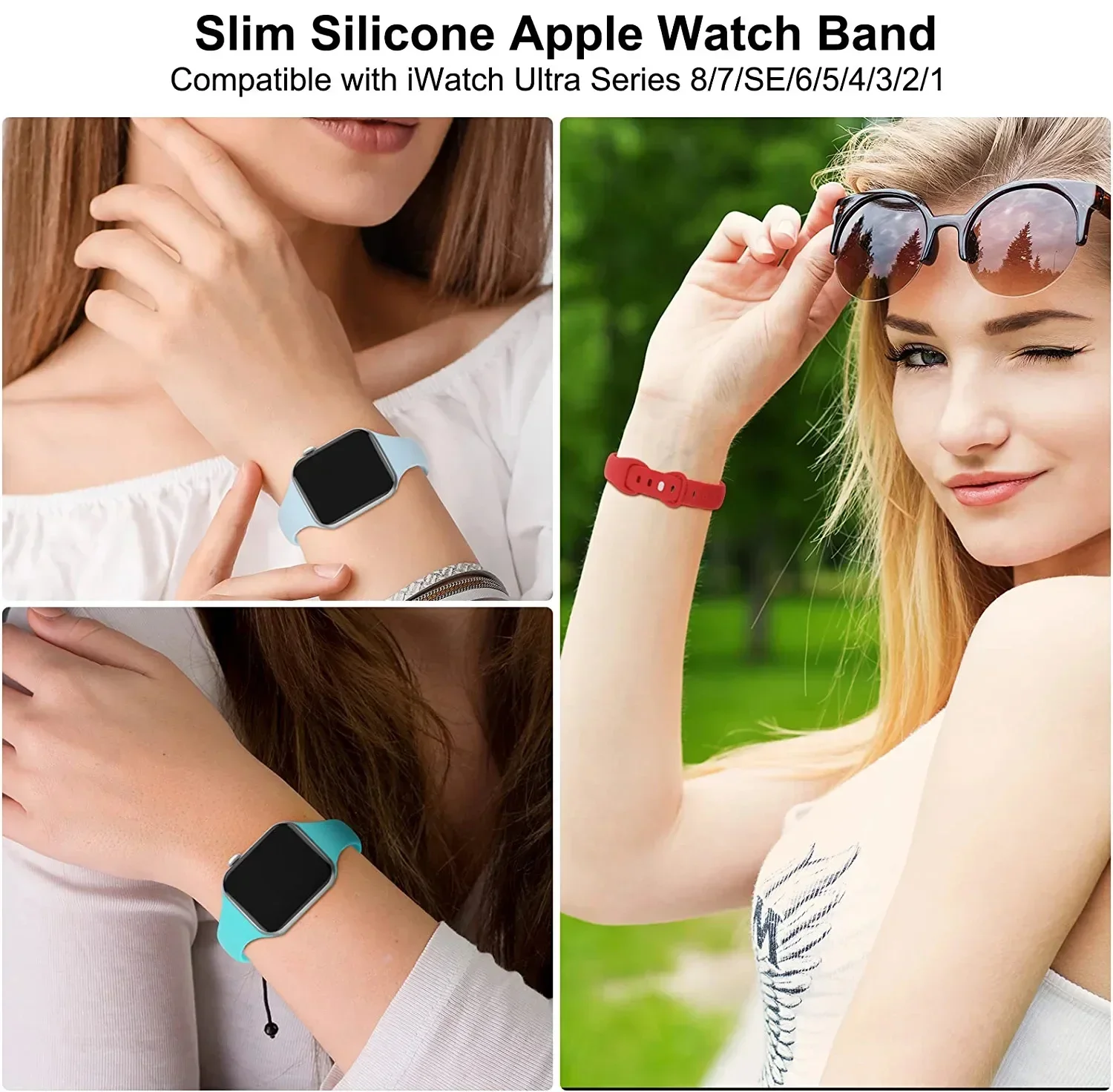 Silicone Elastic Loop Band