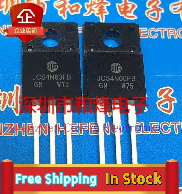 

10PCS-30PCS JCS4N60FB 4A600V MOS TO-220F In Stock Fast Shipping