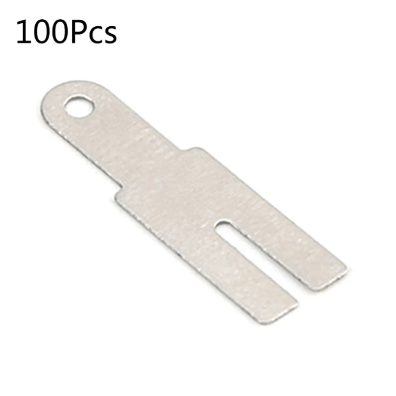 

Nickel Strip 100 Piece Y Shaped Nickel Sheets Plates Nickel Plated Steel Belt Strip Spot Welding Connector