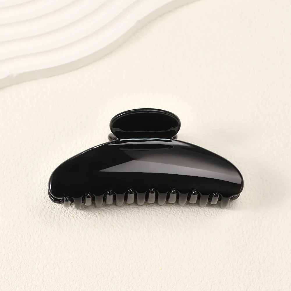 11CM Simple Large Hair Claws Clips Crab Hair Barrettes Women Girls PC Plastic Hair Clamps Ponytail Hairpins Hair Accessories
