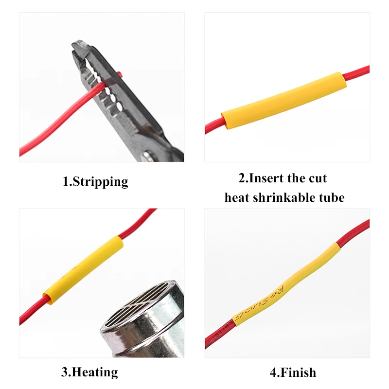 Heat shrink tubing 5M Wire Repair Protector Cable Connector Insulation Sleeving