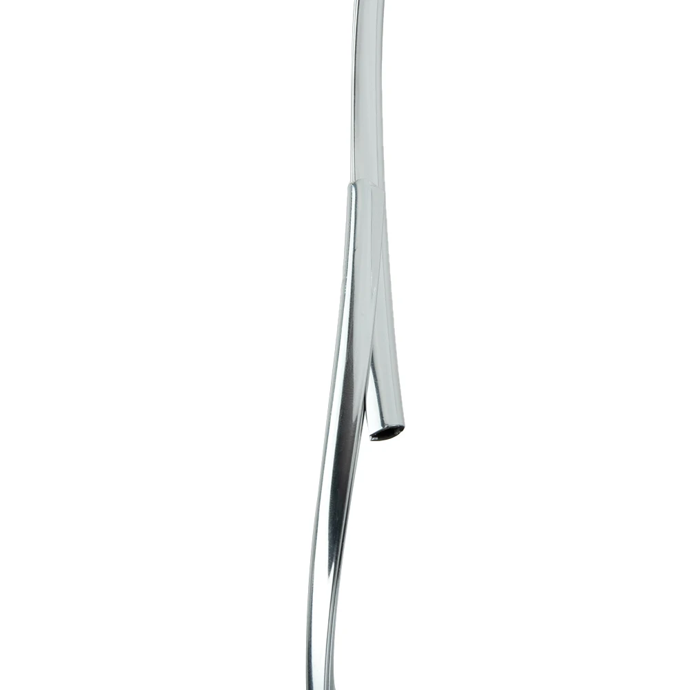 자동차 도어 크롬 몰딩 트림 스트립 2M x 6mm, 가장자리 스크래치 가드 보호대 커버 스트립 롤 크롬 스타일링 몰딩 트림 스트립 부품