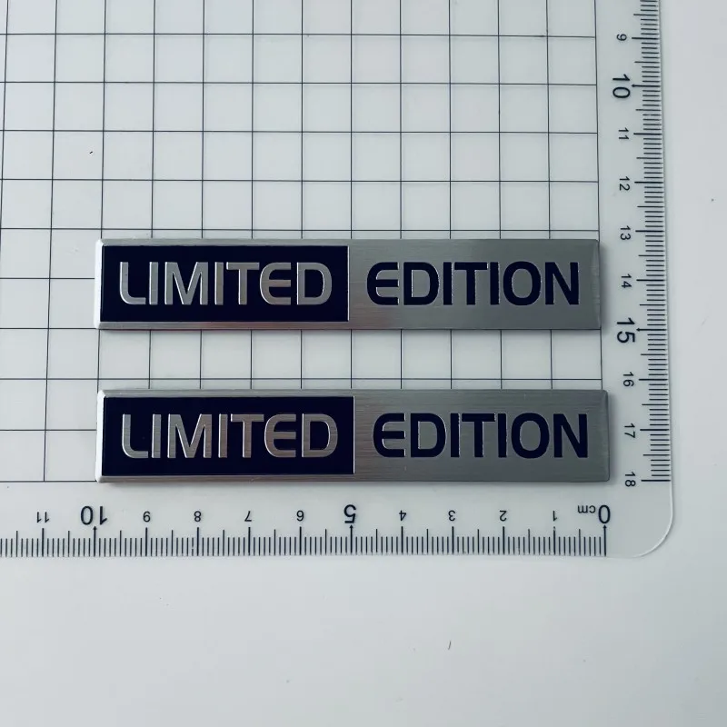 3D Special Edition Aluminum Emblem 6