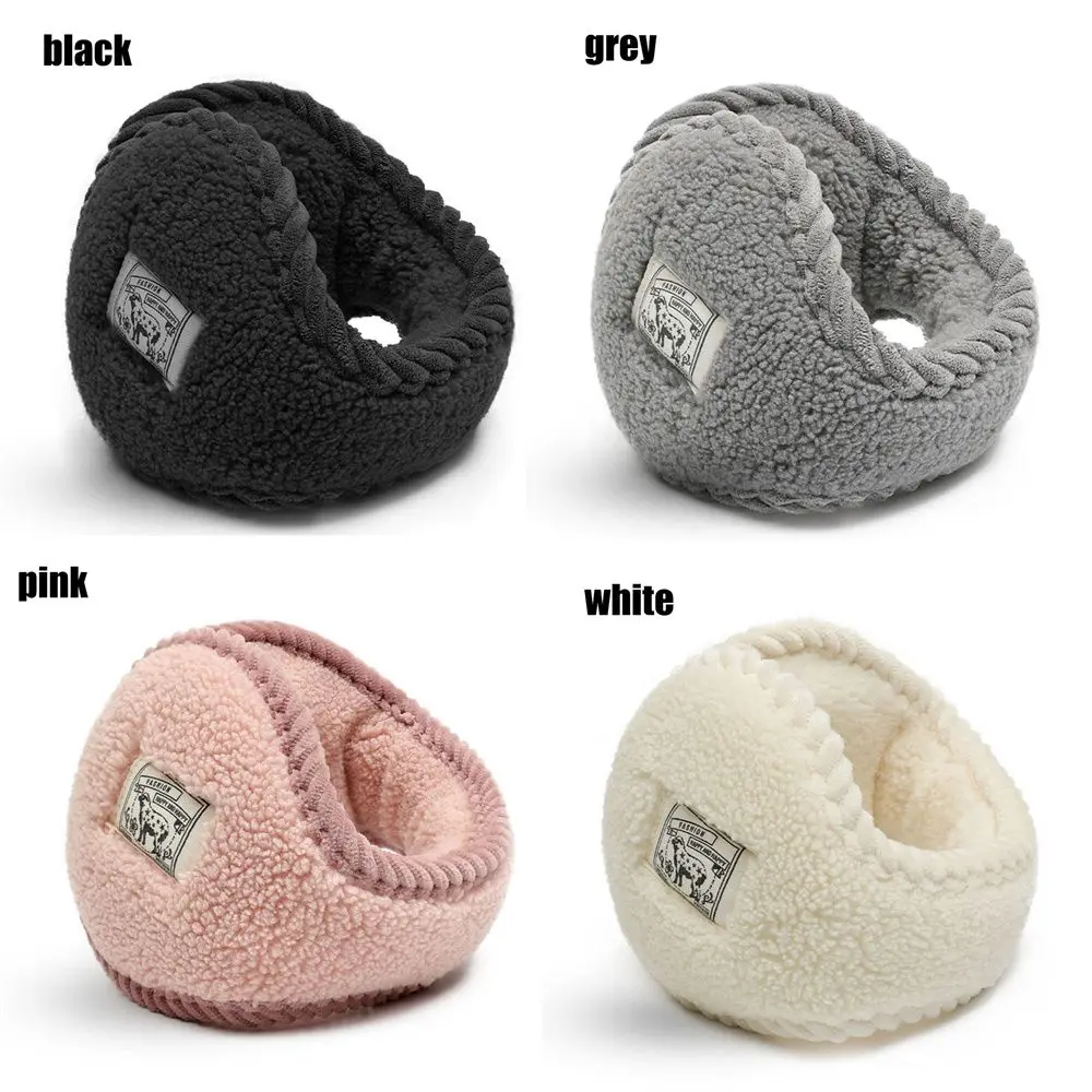 Paraorecchie invernali antipolvere Copri paraorecchie in lana di agnello Paraorecchie caldi Paraorecchie da donna Proteggi orecchie_voghion.com