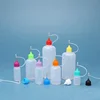 5ml-100ml Plastic Squeezable Needle Bottles Eye Liquid Dropper Sample Drop Can Be Glue Ink Applicator Refillable Containers 5
