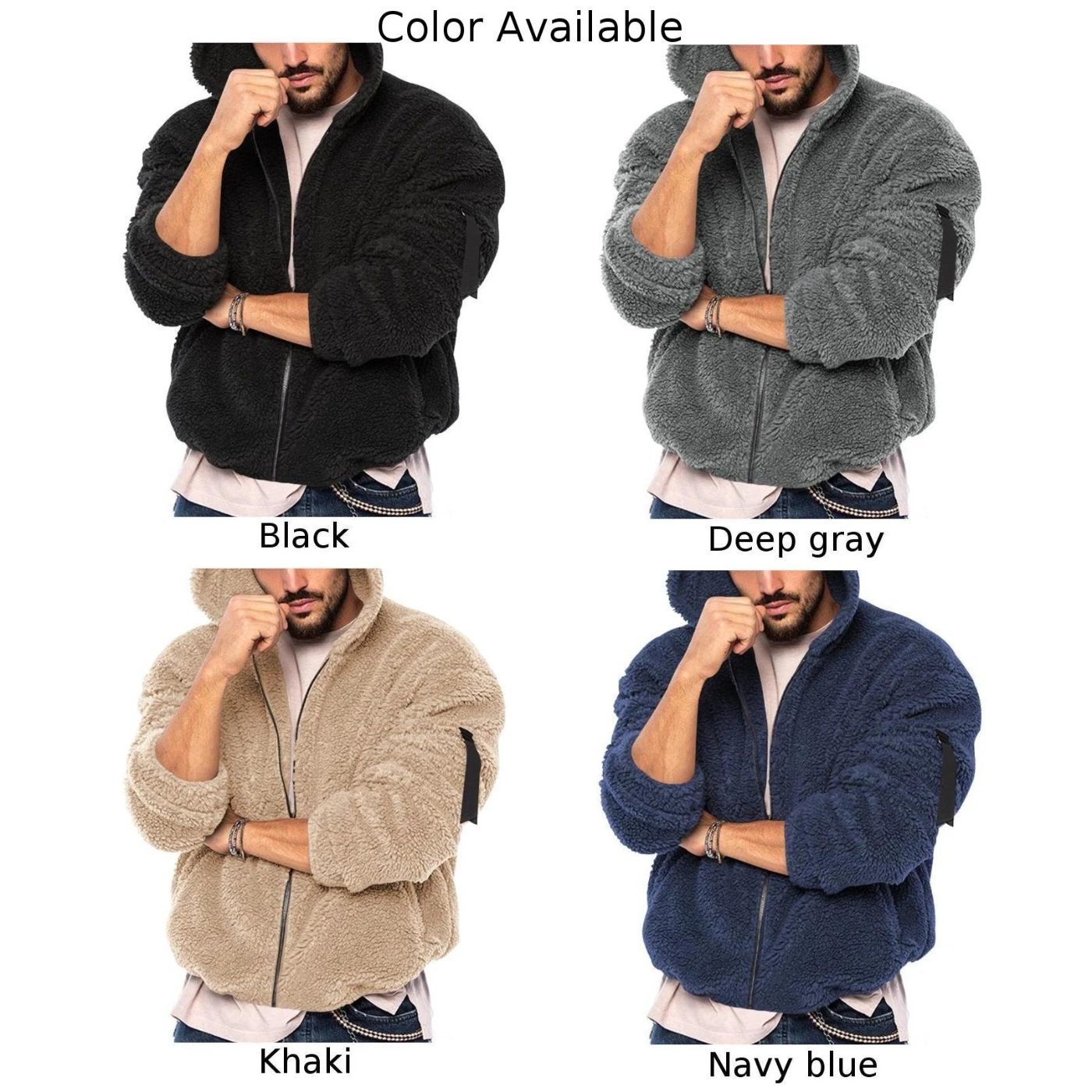 Comfy Fashion Coat Coat Winter Brand New Winter Warm Coat Faux Fur Fleece Fur Fluffy Hooded Hoodie Jacket Jumper