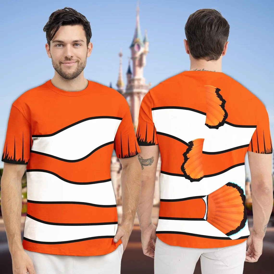 Sommer niedlichen Cartoon Kinder 3d gedruckt T-Shirts Männer und Frauen Mode Rundhals T-Shirt Straße lässig Rollenspiel Tops – Detail 7