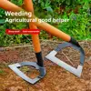 Shovel-shaped Hollow Hoe Weeding Rake Labor-saving Steel Weeding Hoe Garden Hoe Tool For Farm Gardening Soil Loosening Tool 3