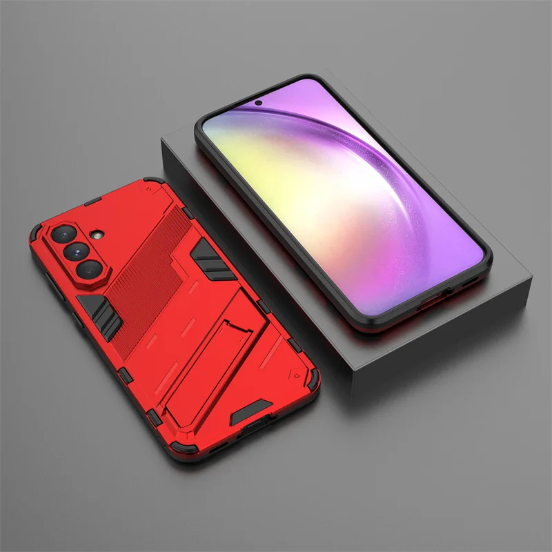 Shockproof Armor Case with Magnetic Holder Stand Cover
