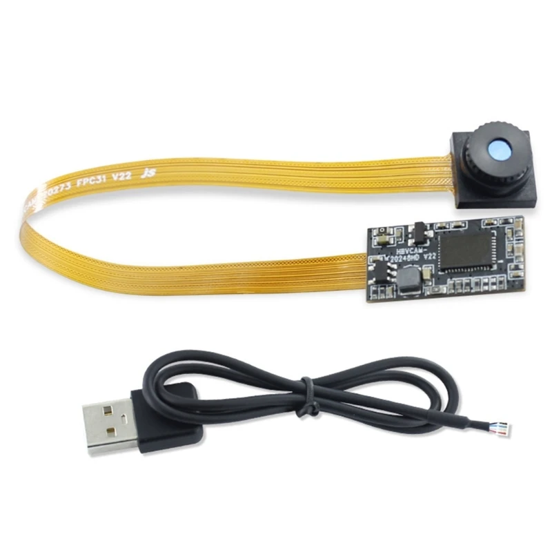 

OV2735 Images USB Camera Module 2MP Fixed/Manual Lens Monitoring Module 1080P MJPG/YUY2 Webcam Board H7EC