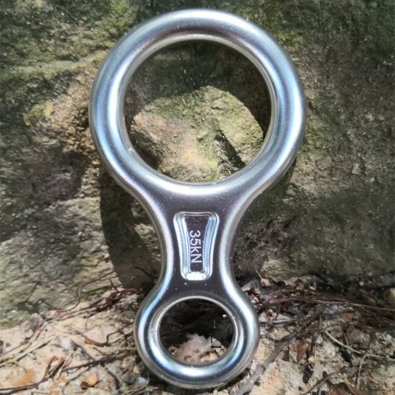 Rugged 35KN Aluminum Alloy Adventure Rope Gear for Outdoor Climbing & Abseiling