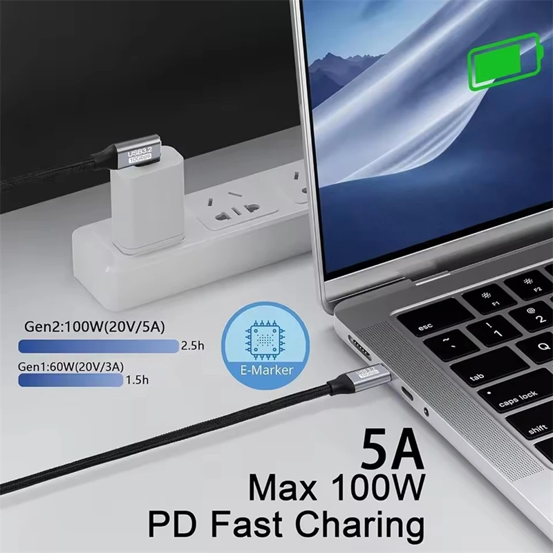 รูปสินค้า สายชาร์จ PD 100W สำหรับมือถือและแท็บเล็ต