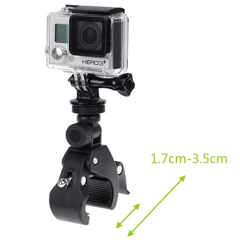 Gopro 12 10 9 8 5 Go Pro 용 자전거 오토바이 핸들 바 장착 브래킷 DJI Insta360 SJCAM 홀더 액션 카메라 액세서리