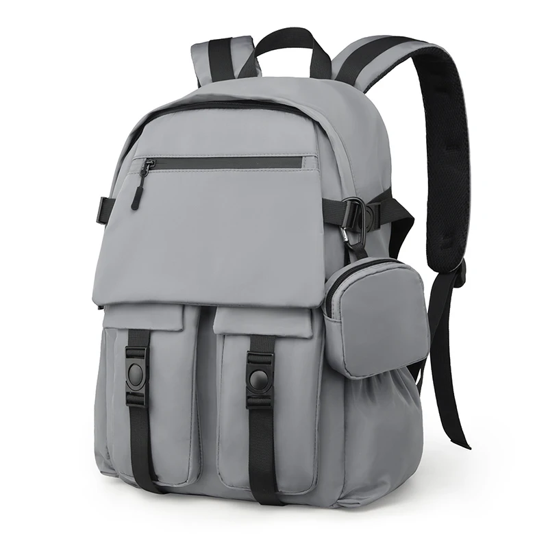Gray With small bag